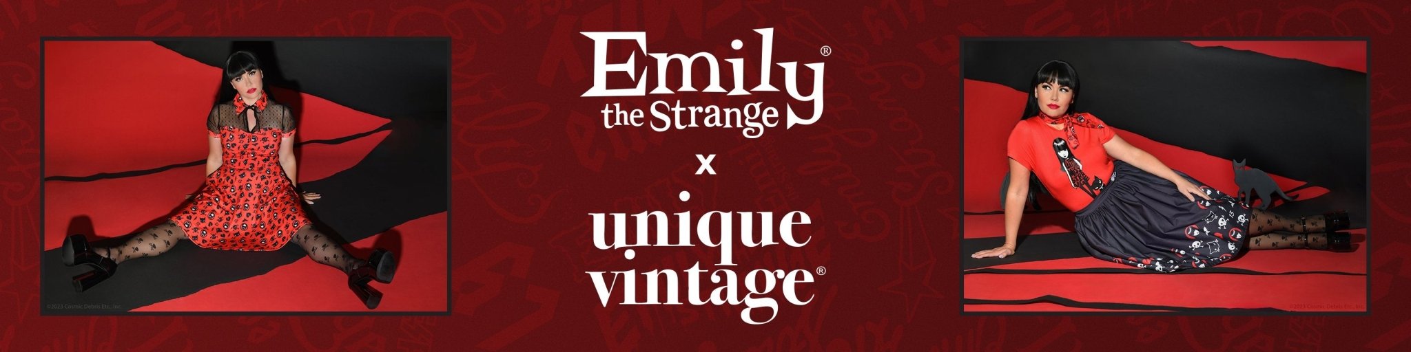 Emily The Strange x Unique Vintage Collection