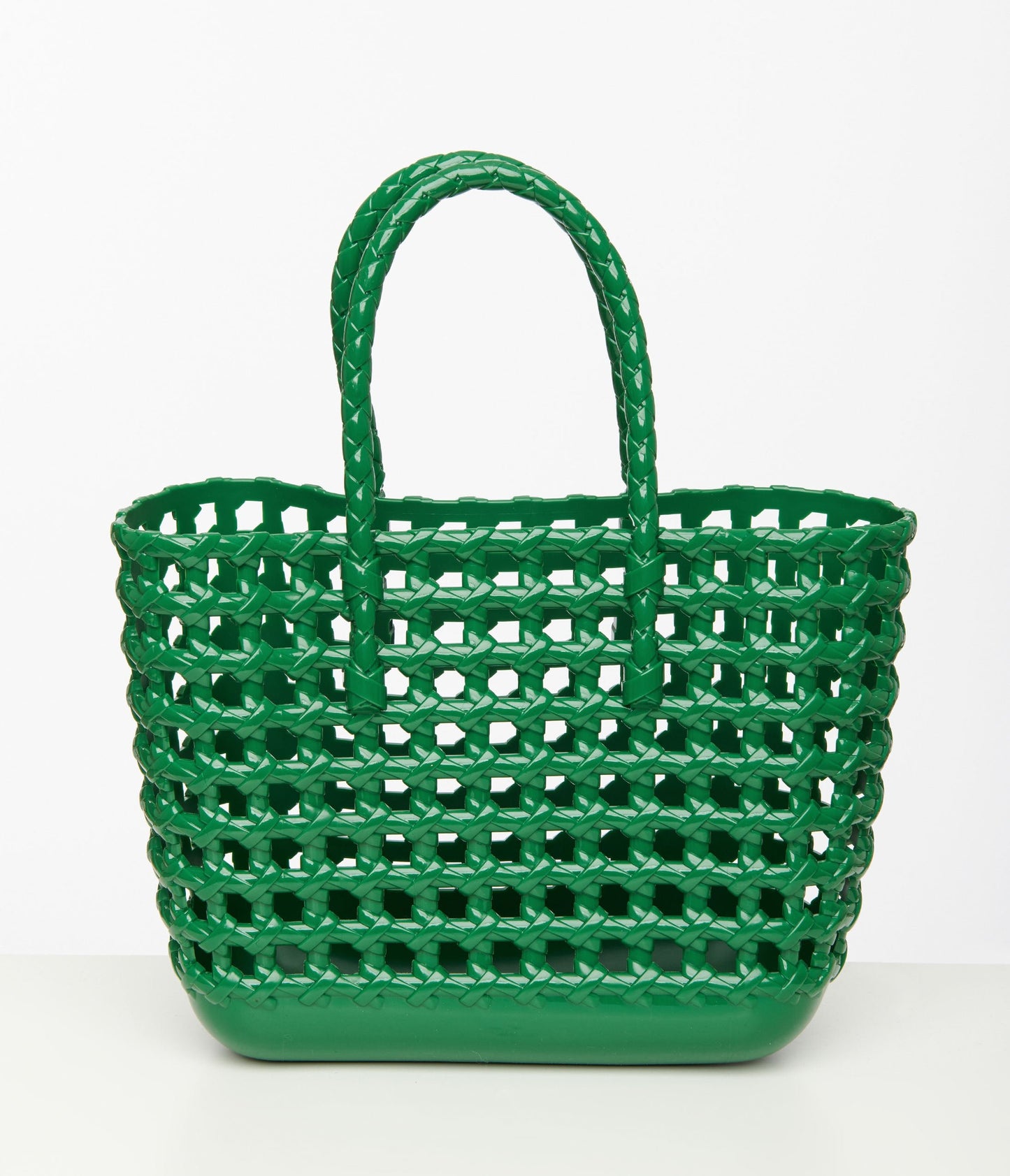 1970s Green Net Handbag - Unique Vintage - Womens, ACCESSORIES, HANDBAGS