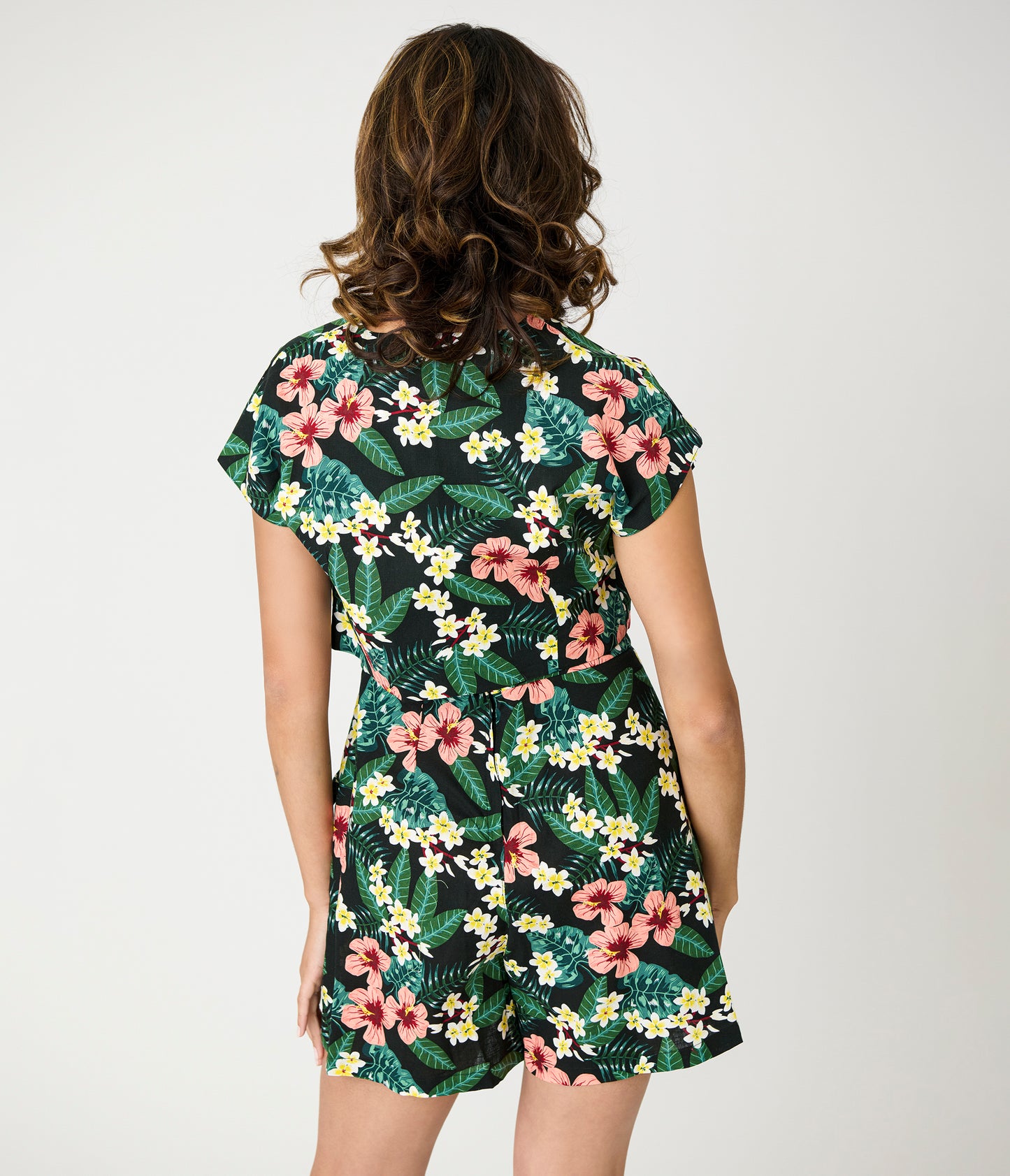 Royal Monk Tropical Print Phoebe Bolero