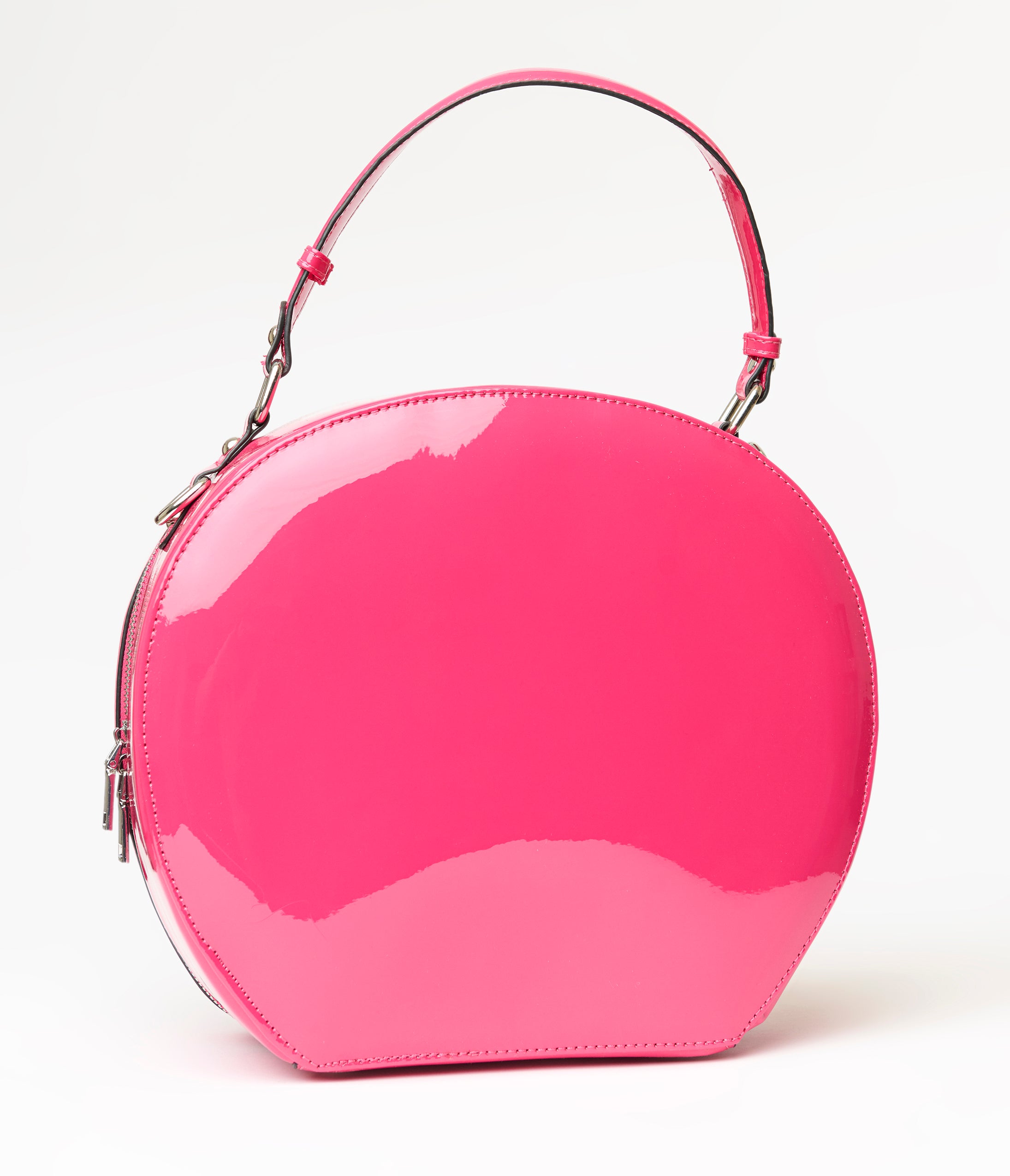 Barbie x Unique Vintage Pink Leatherette Circle Bag