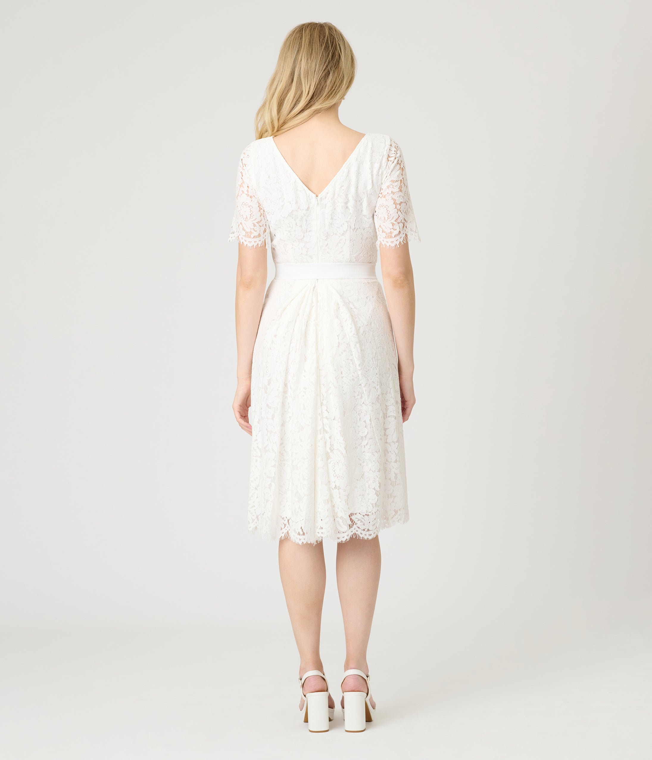 Heart My Closet 1950s White Lace Anna Dress