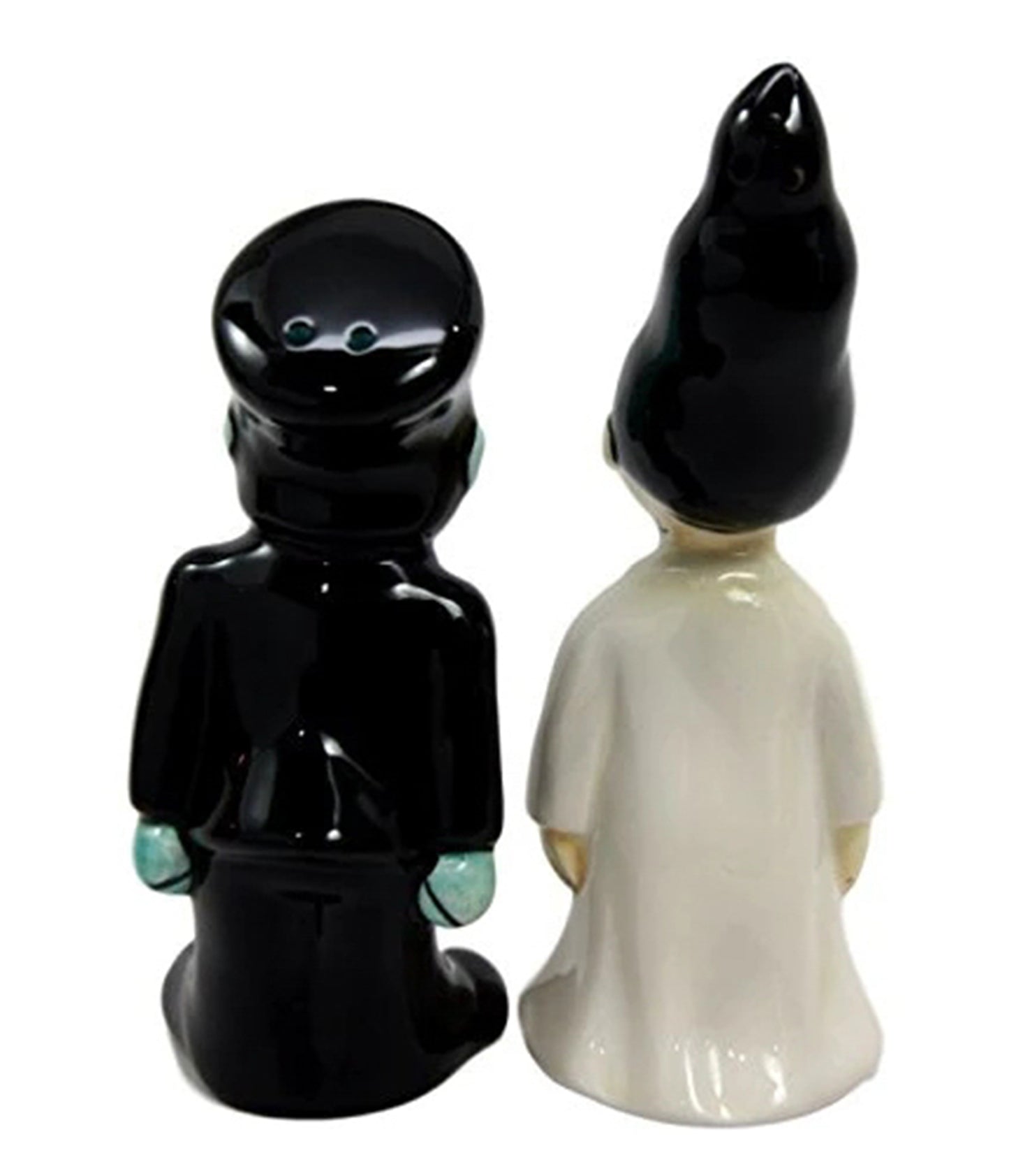 Frankenstein & Bride Ceramic Salt & Peper Shaker Set