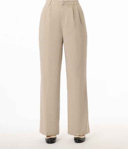 Banned 1940s Sand Stripe Martha Trousers – Unique Vintage