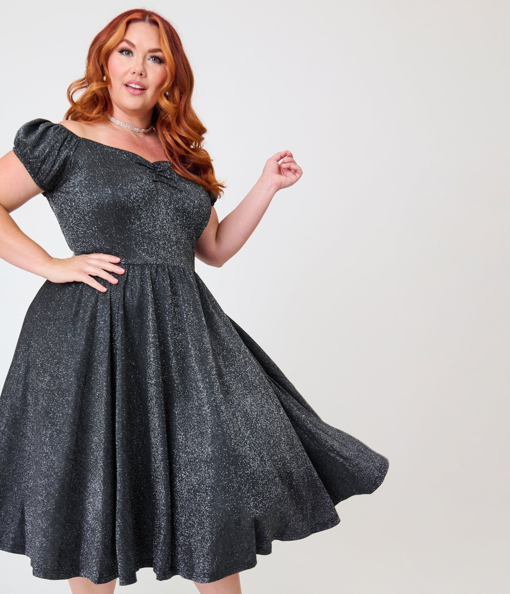 plus size dress glitter Banned Black Swing – Unique Vintage ss'25 Red Slip Dresses | quiet and even Size:18 Mon