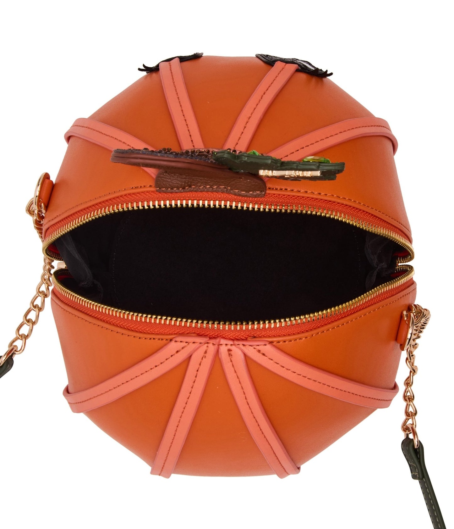 Betsey Johnson No Guts No Glory Pumpkin Crossbody Bag - Unique Vintage - Womens, ACCESSORIES, HANDBAGS