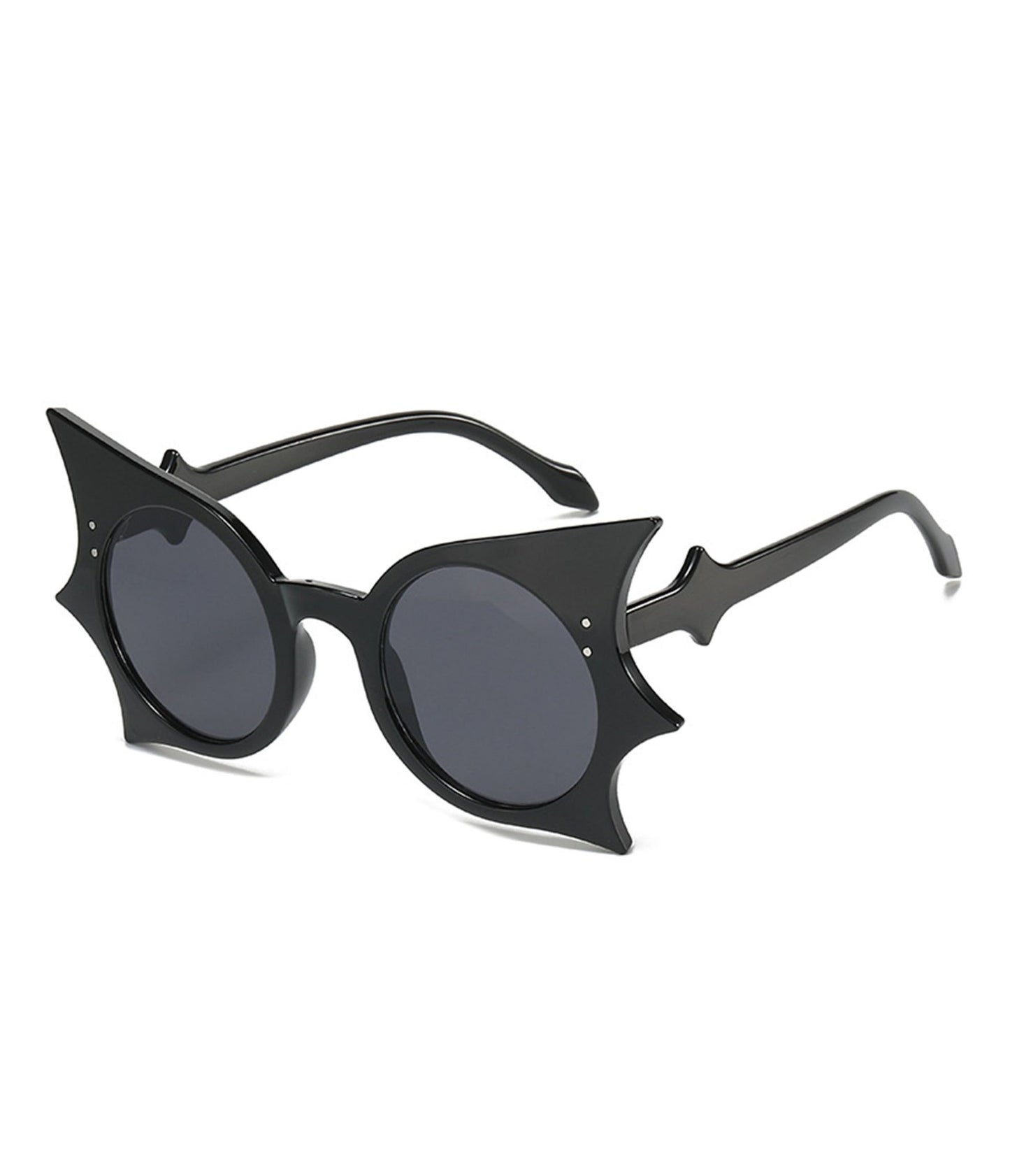 Black Batwing Sunglasses - Unique Vintage - Womens, ACCESSORIES, SUNGLASSES