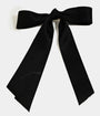 Black Ribbon Bow Hair Clip