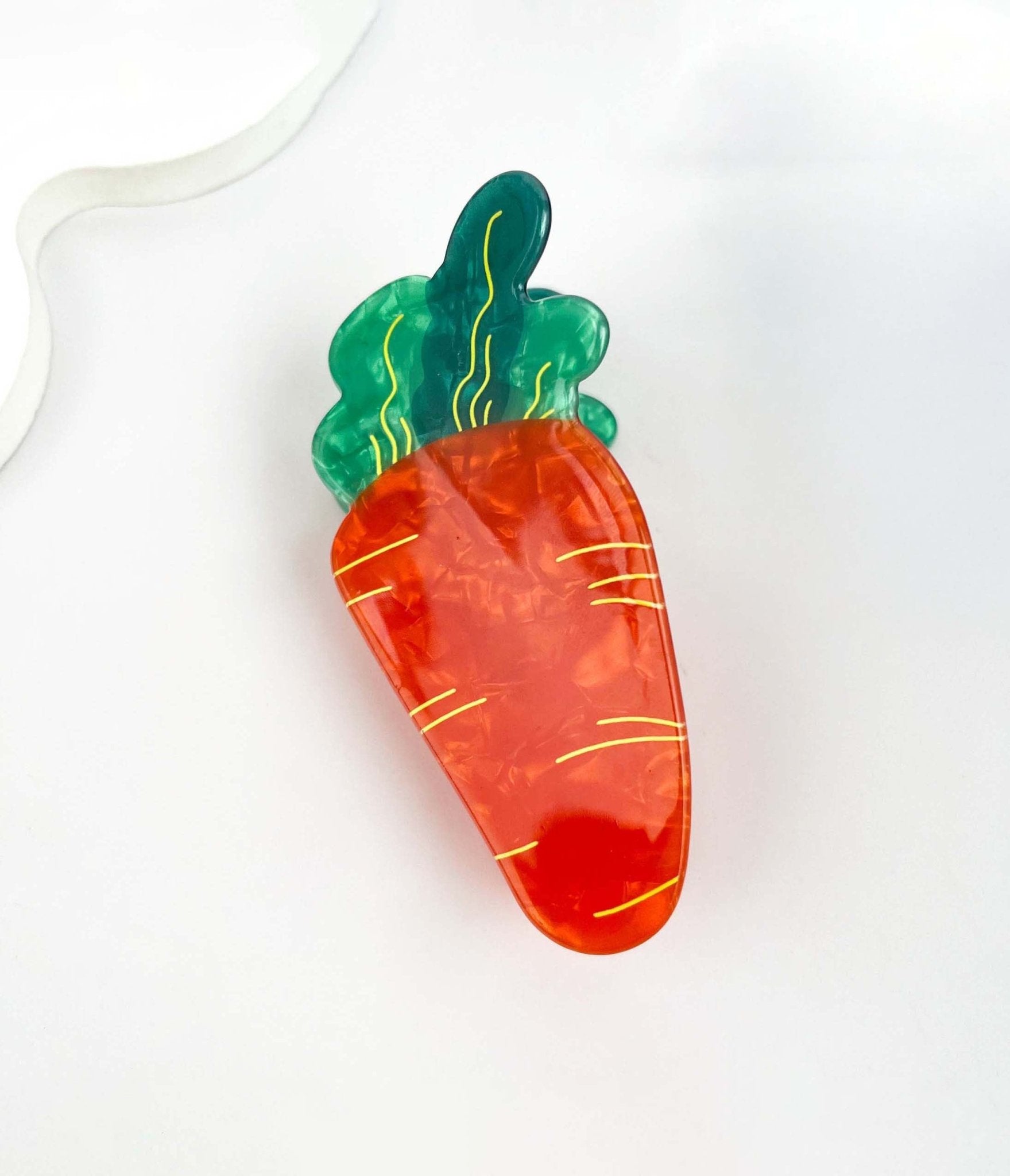 Carrot Hair Claw - Unique Vintage - Womens, ACCESSORIES, HAIR