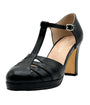 Chelsea Crew Black T-Strap Francine Heels