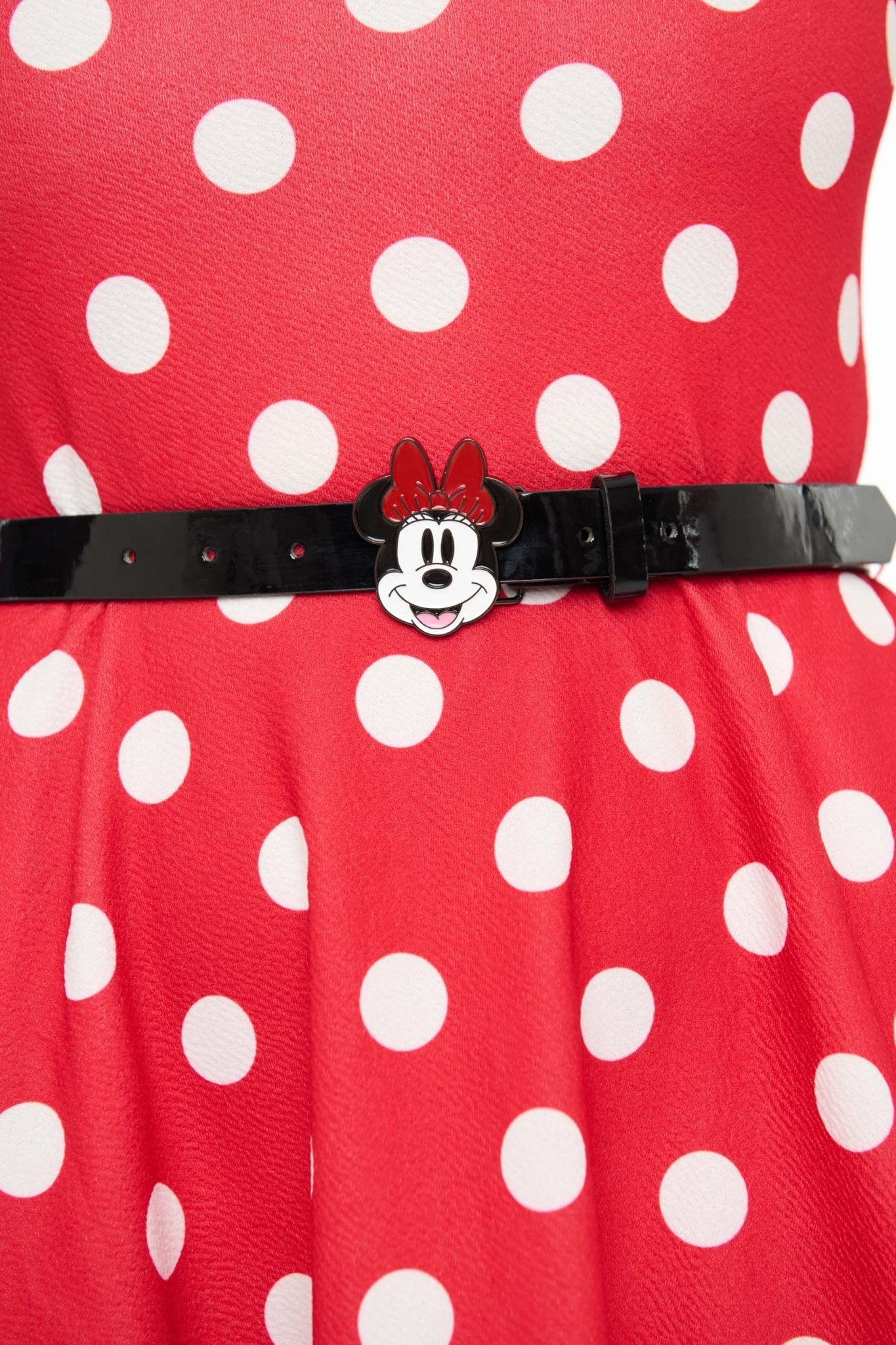 Disney Mickey & Friends Collection by Smak Parlour Red Dot Minnie Mouse Flare Dress - Unique Vintage - Womens, DRESSES, FLARE