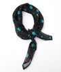 Tim Burton's The Nightmare Before Christmas by Unique Vintage Black Jack Skellington Celestial Hair Scarf