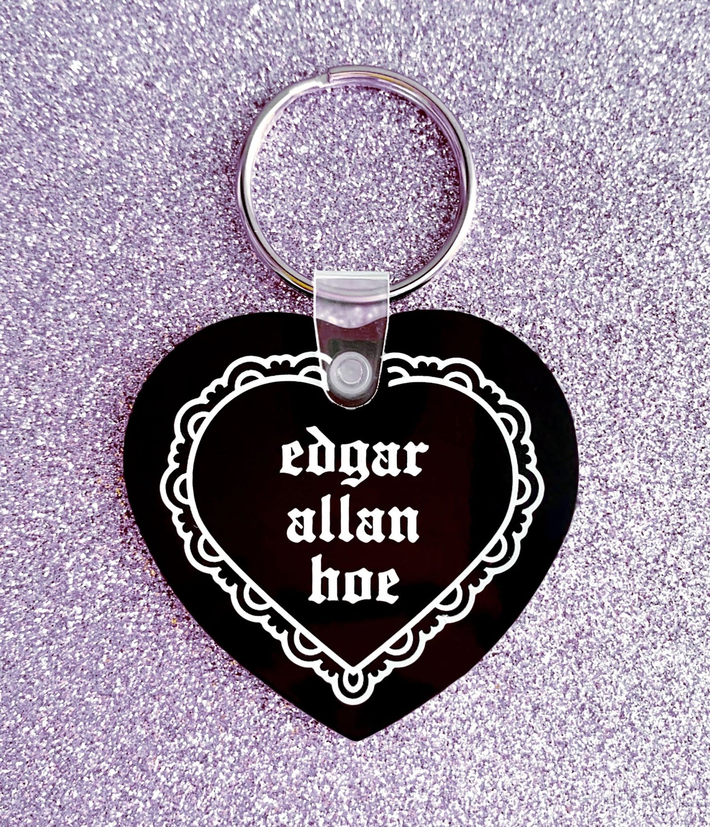 Edgar Allan Hoe Keychain - Unique Vintage - Womens, ACCESSORIES, GIFTS/HOME