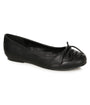 Ellie Shoes Black Bat Wing Flats