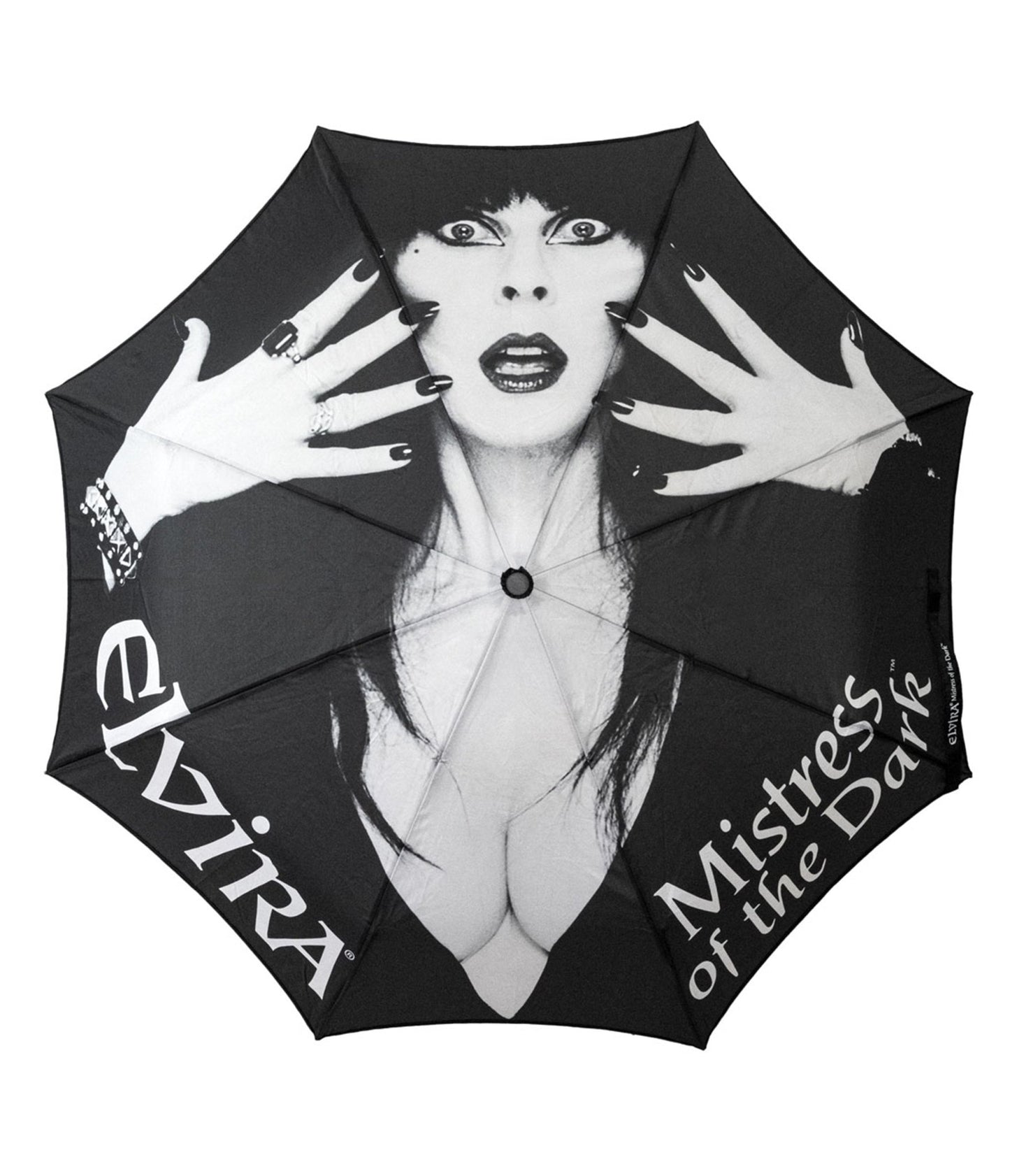 Elvira Logo Umbrella - Unique Vintage - Womens, ACCESSORIES, UMBRELLAS