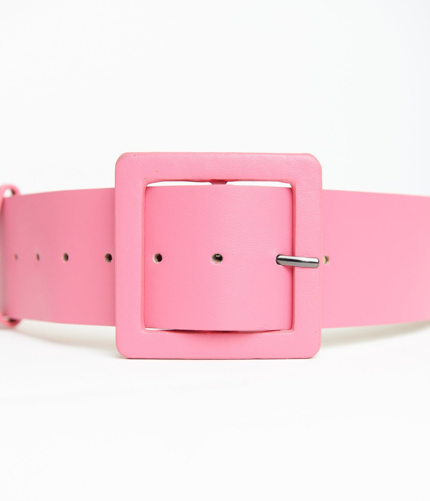 Fuchsia Leatherette Wide Belt - Unique Vintage - Womens, ACCESSORIES, BELTS