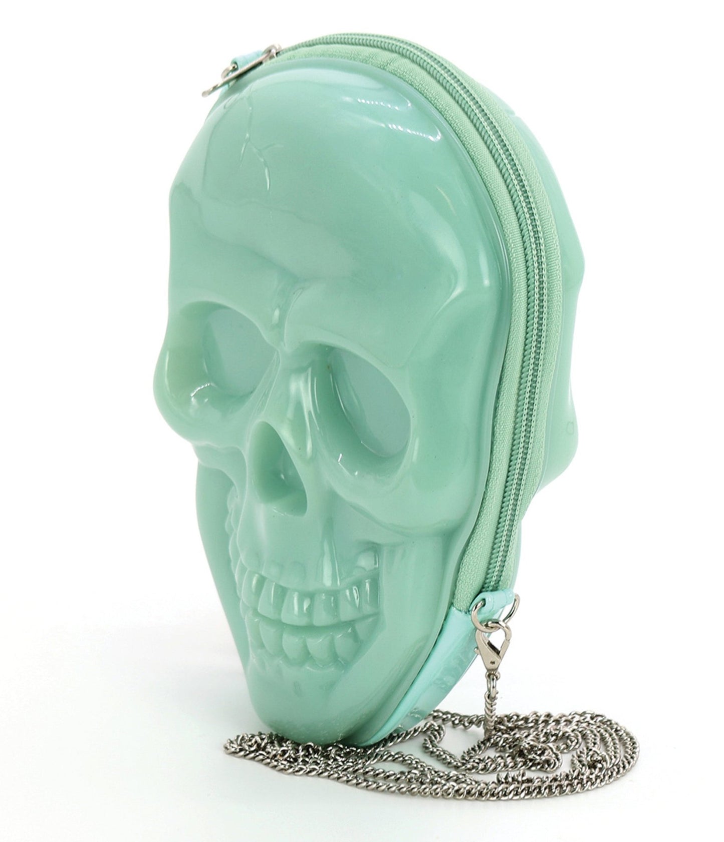 Glows in the Dark Skull Head Crossbody Bag - Unique Vintage - Womens, ACCESSORIES, HANDBAGS