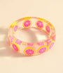 Grapefruit Summer Clear Bangle