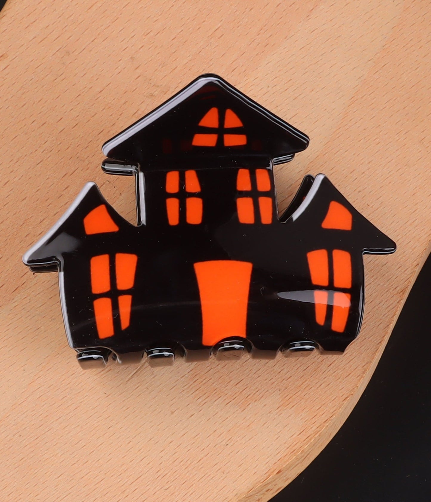 Haunted House Hair Clip - Unique Vintage - Womens, ACCESSORIES, HAIR