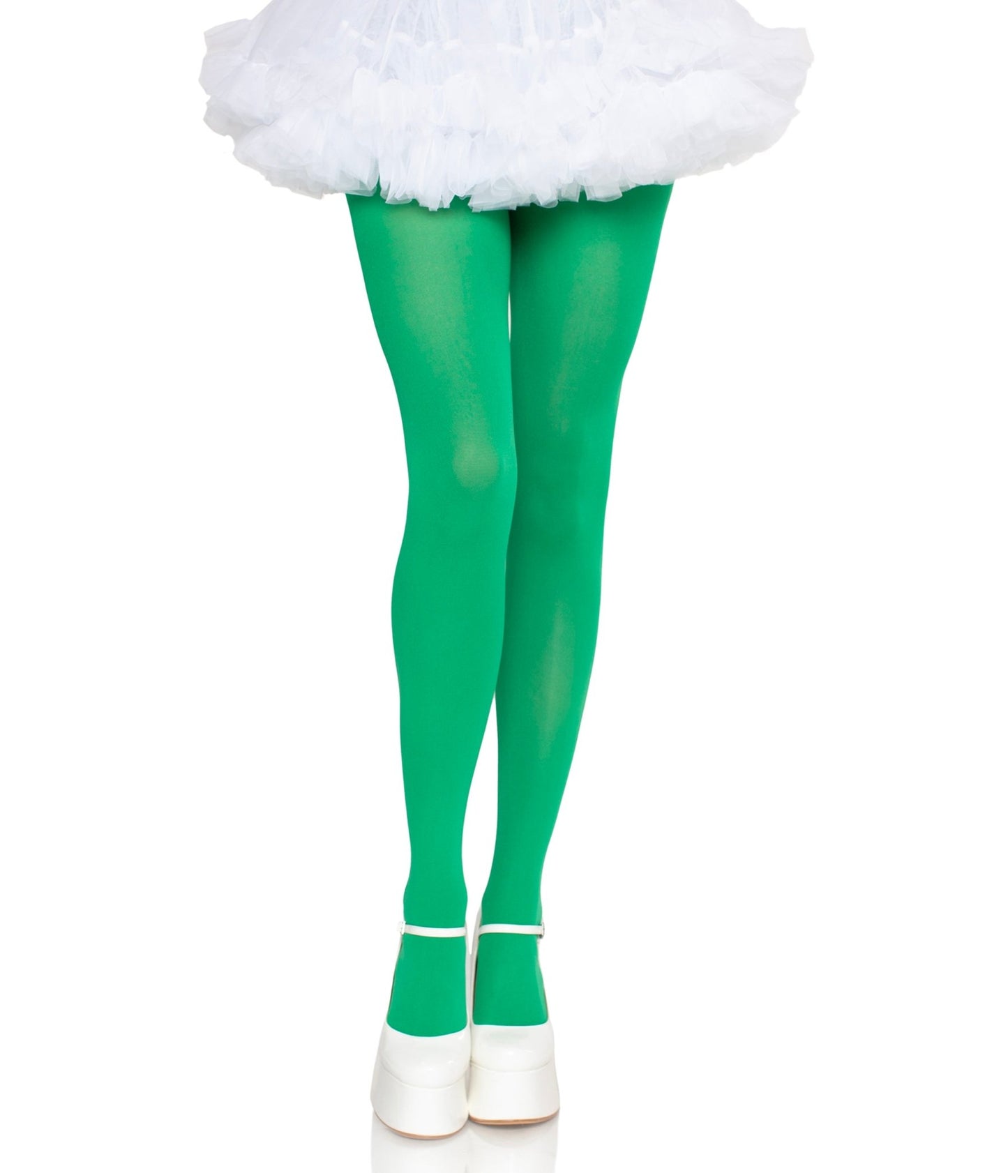 Leg Avenue Green Tights - Unique Vintage - Womens, ACCESSORIES, HOSIERY