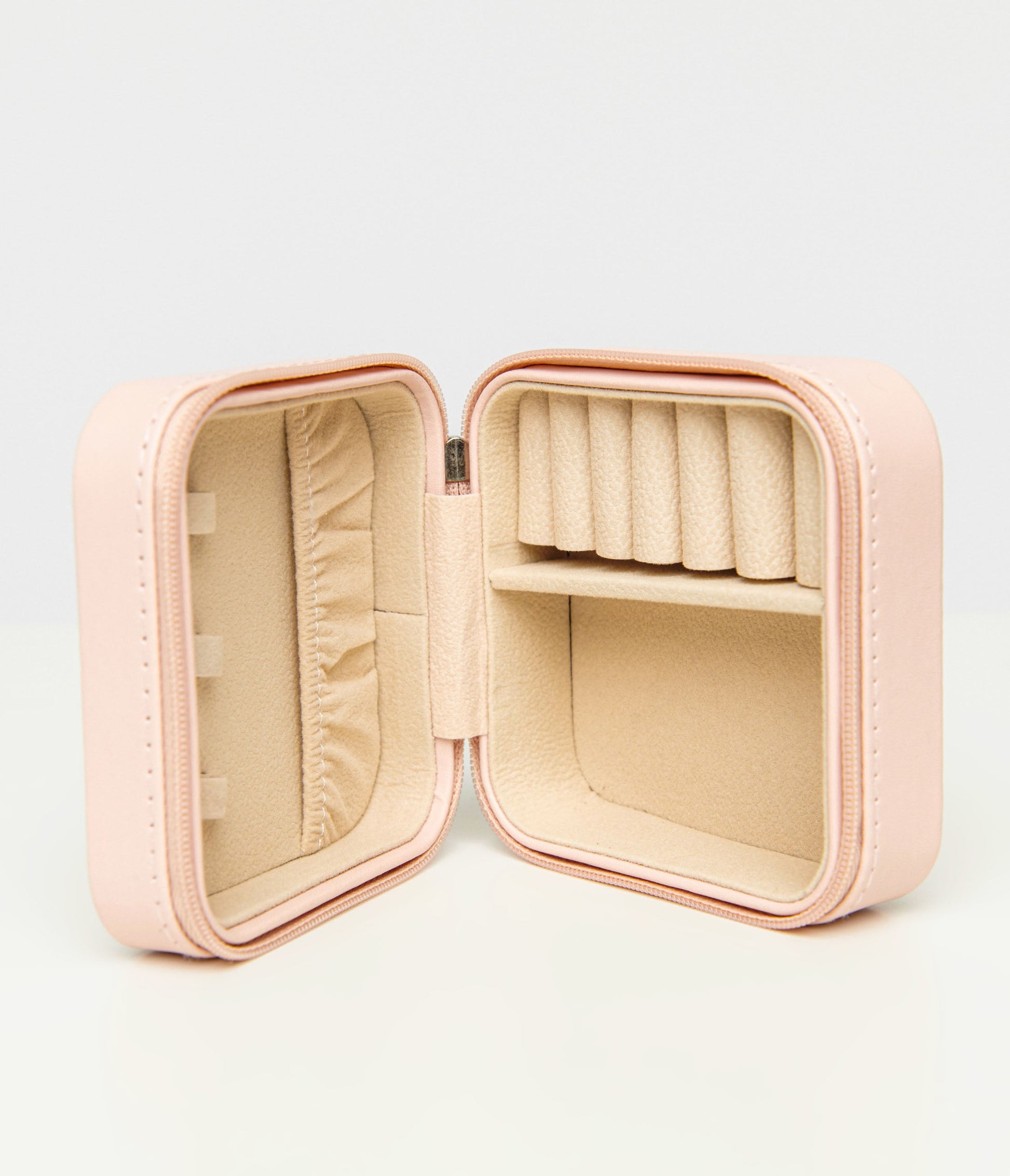 Light Pink Matte Christina Jewelry Case - Unique Vintage - Womens, ACCESSORIES, GIFTS/HOME