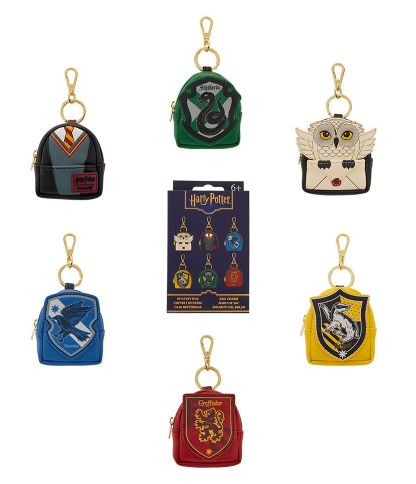 Harry Potter Hogwarts Mystery Mini Backpack Keychain Charm