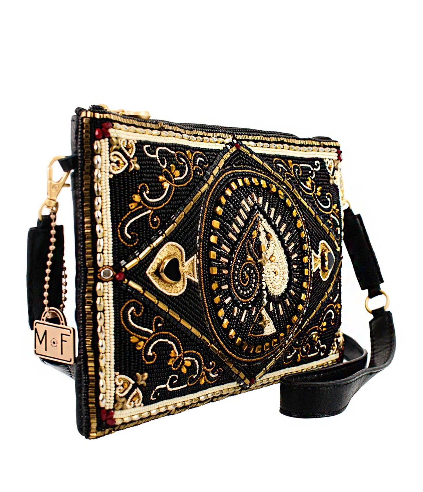 Mary Frances High Stakes Mini Crossbody Handbag - Unique Vintage - Womens, ACCESSORIES, HANDBAGS