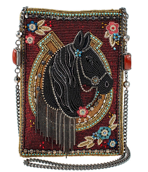Mary Frances Let's Gallop Mini Crossbody Handbag – Unique