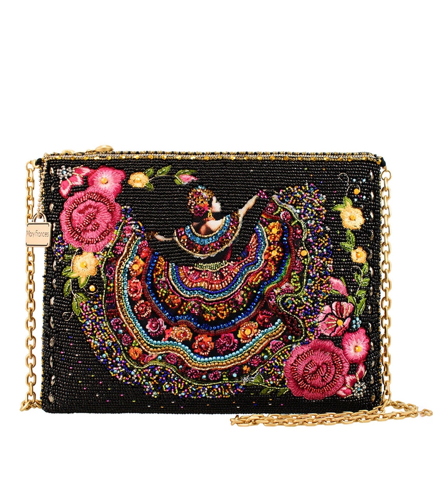 Mary Frances The Dancer Crossbody Handbag - Unique Vintage - Womens, ACCESSORIES, HANDBAGS
