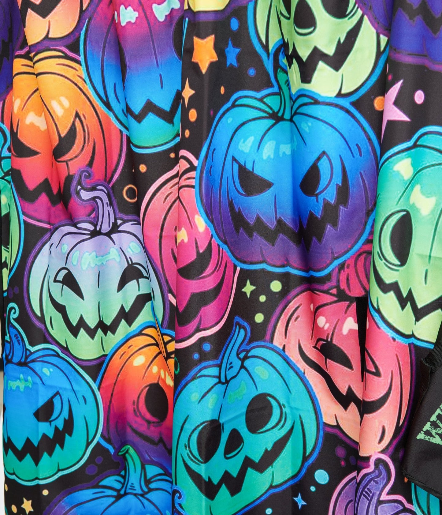 Neon Glowing Gourd Outdoor Picnic Blanket - Unique Vintage - Womens, HALLOWEEN, ACCESSORIES