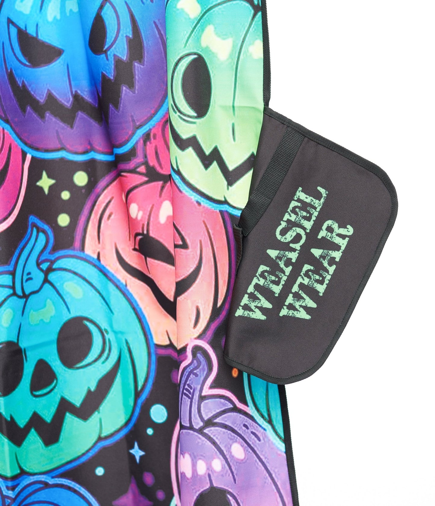 Neon Glowing Gourd Outdoor Picnic Blanket - Unique Vintage - Womens, HALLOWEEN, ACCESSORIES