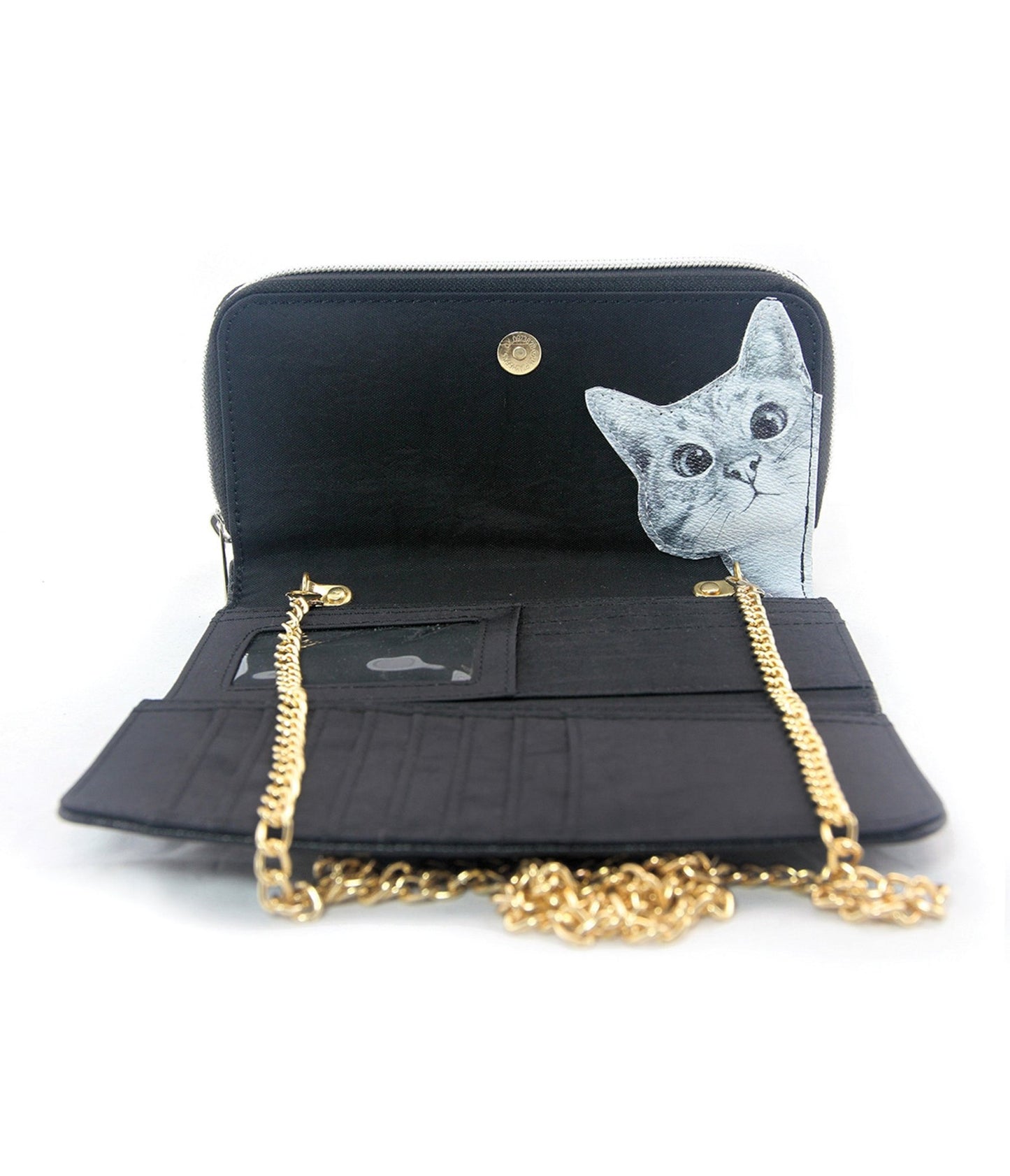 Peeking Cats Wallet - Unique Vintage - Womens, ACCESSORIES, HANDBAGS
