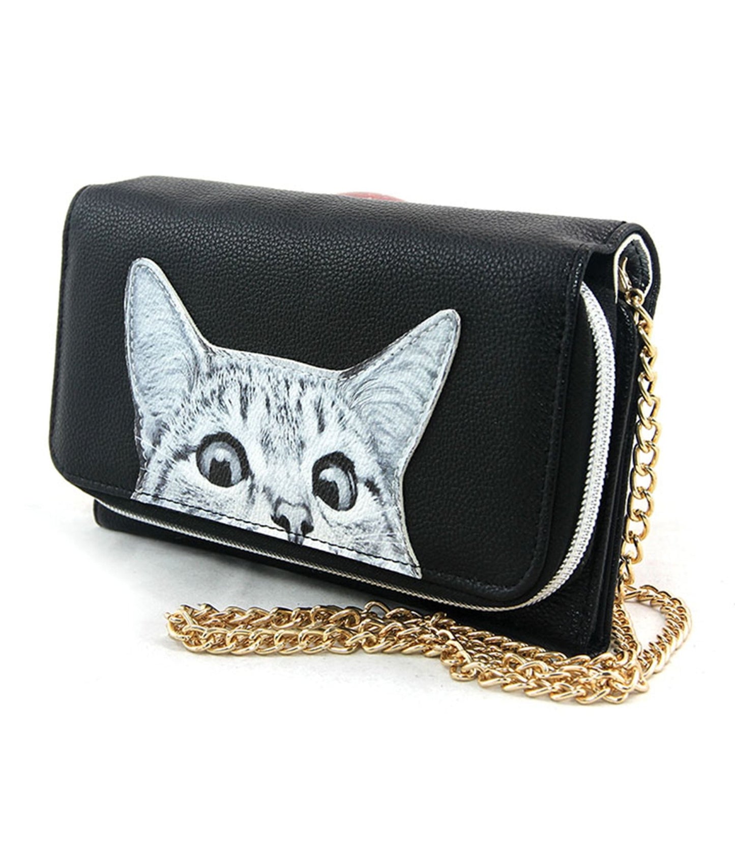Peeking Cats Wallet - Unique Vintage - Womens, ACCESSORIES, HANDBAGS
