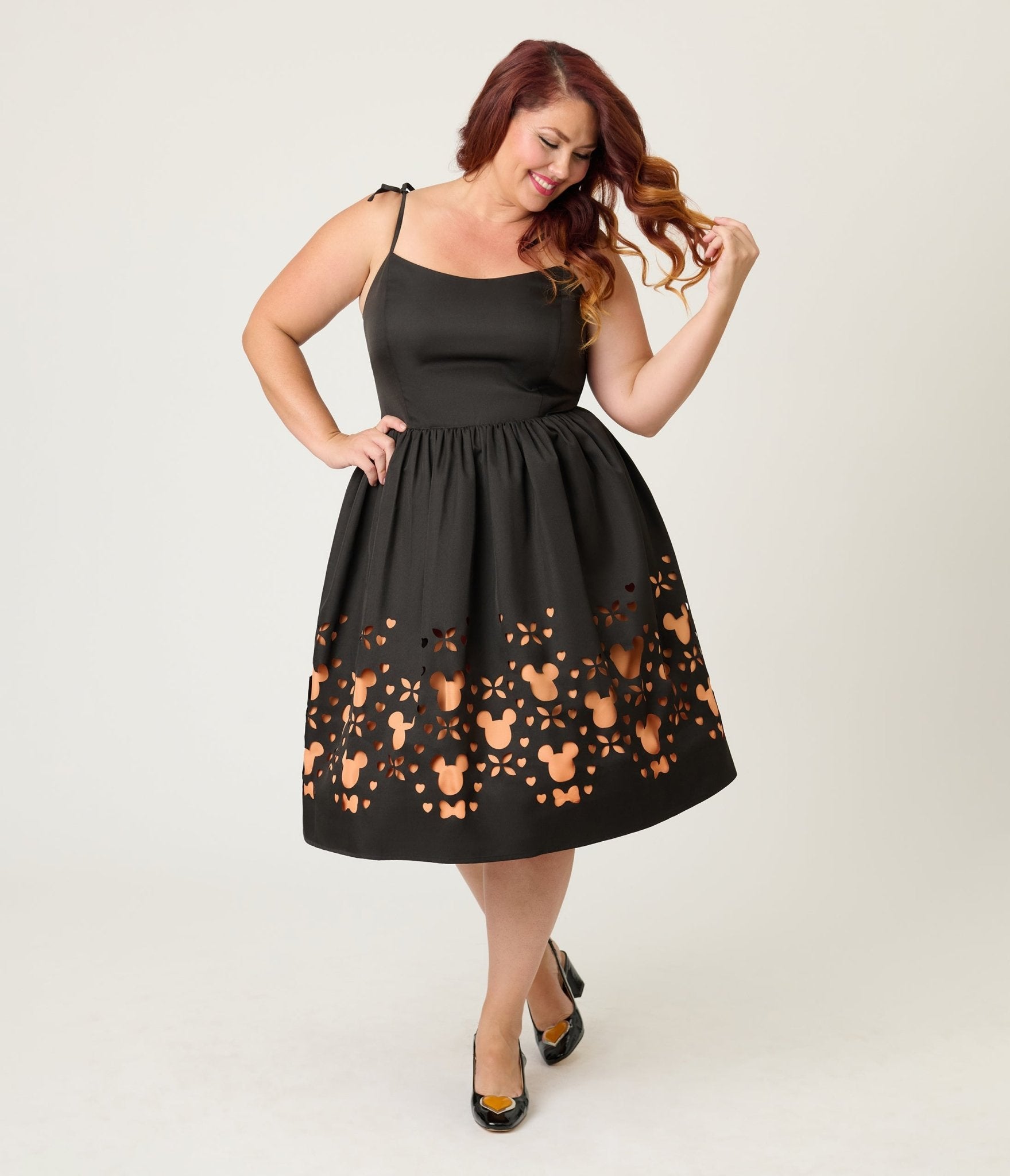 Disney Mickey & Friends Collection By Unique Vintage Plus Size Black & Disney Mickey & Friends Collection By Unique Vintage Plus Size Black &
