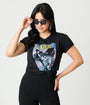Elvira x Unique Vintage Elvira In Monsterland Unisex Graphic Tee