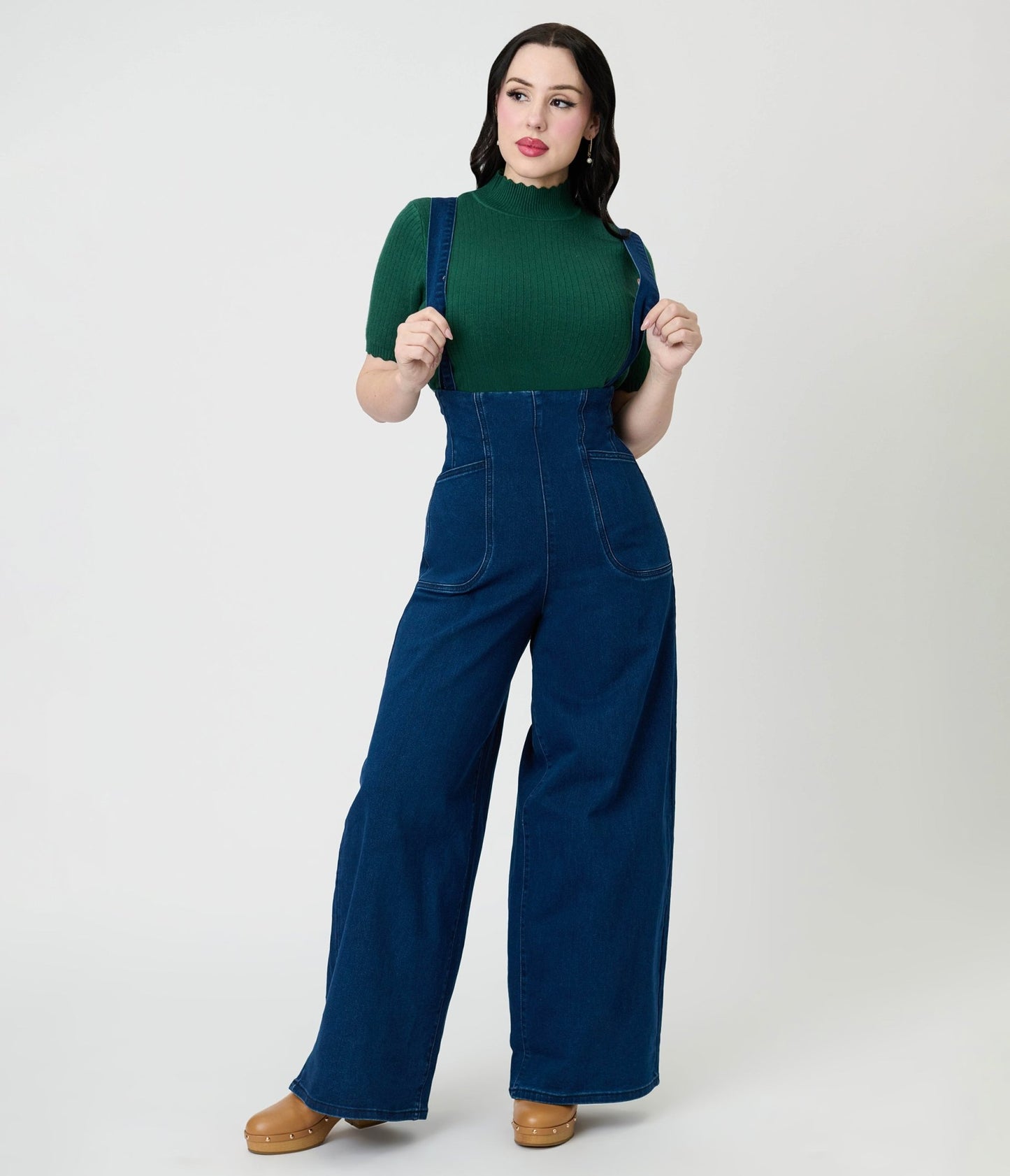 Royal Monk Green Sweet Jane Sweater - Unique Vintage - Womens, TOPS, KNIT TOPS