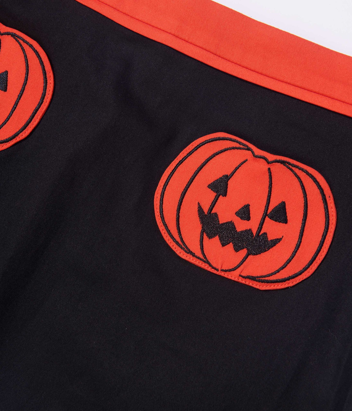 Smak Parlour Kids Black Pumpkin Patch Pocket Skirt - Unique Vintage - Kids, HALLOWEEN, BOTTOMS