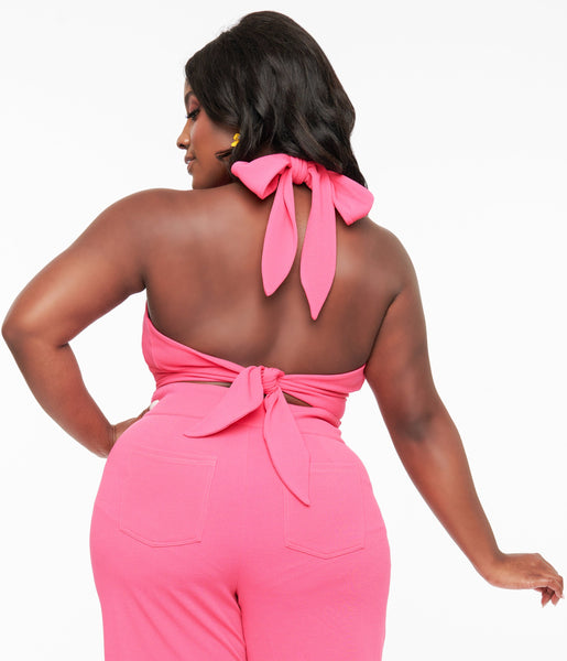 ★SCULPTOR★ Star Halter Top Plum Pink SC25S280PK MUSINSA | SCULPTOR Star Halter Top Plum Pink