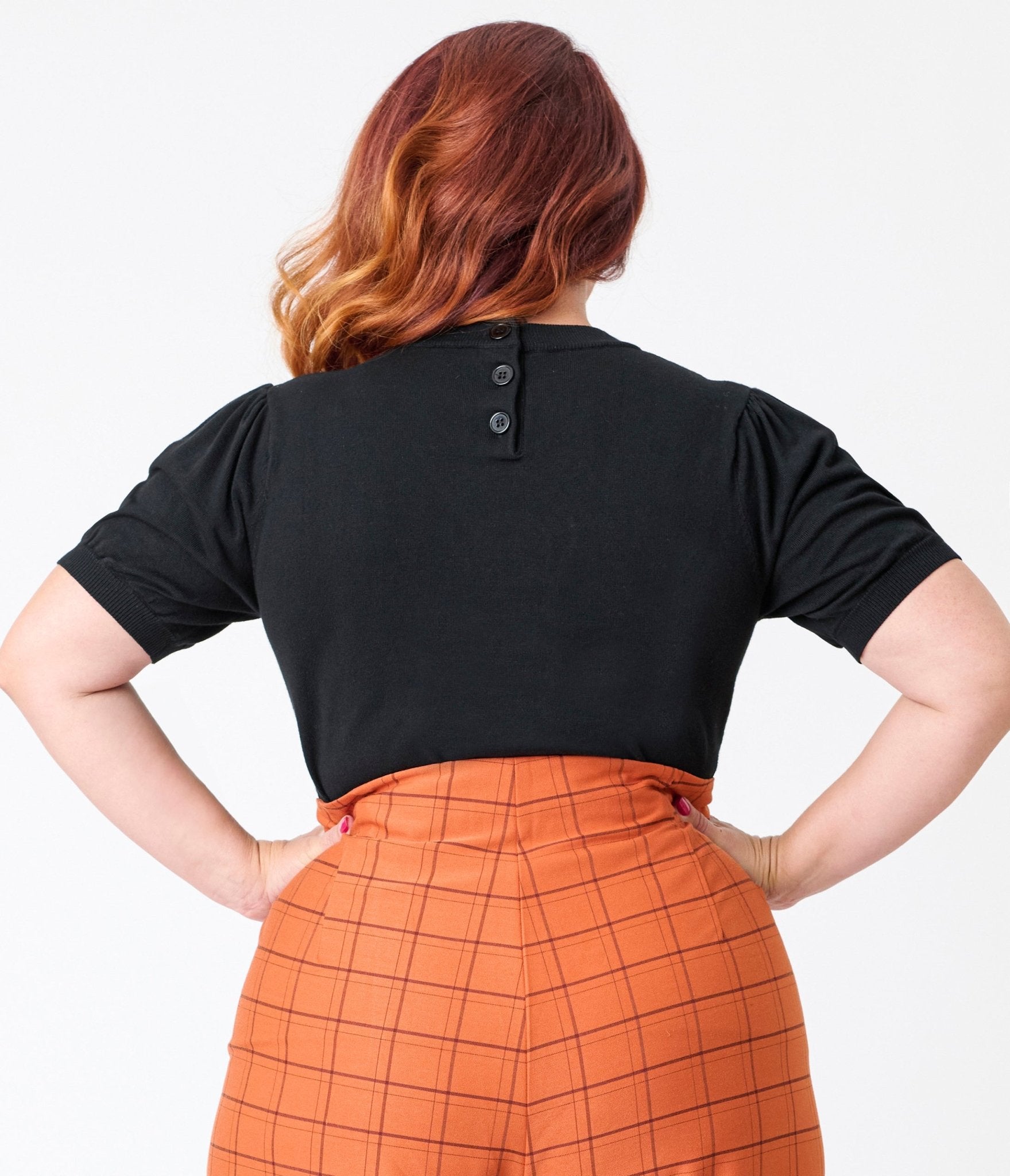 Smak Parlour Plus Size Black Moon Cutout Sweater - Unique Vintage - Womens, TOPS, SWEATERS