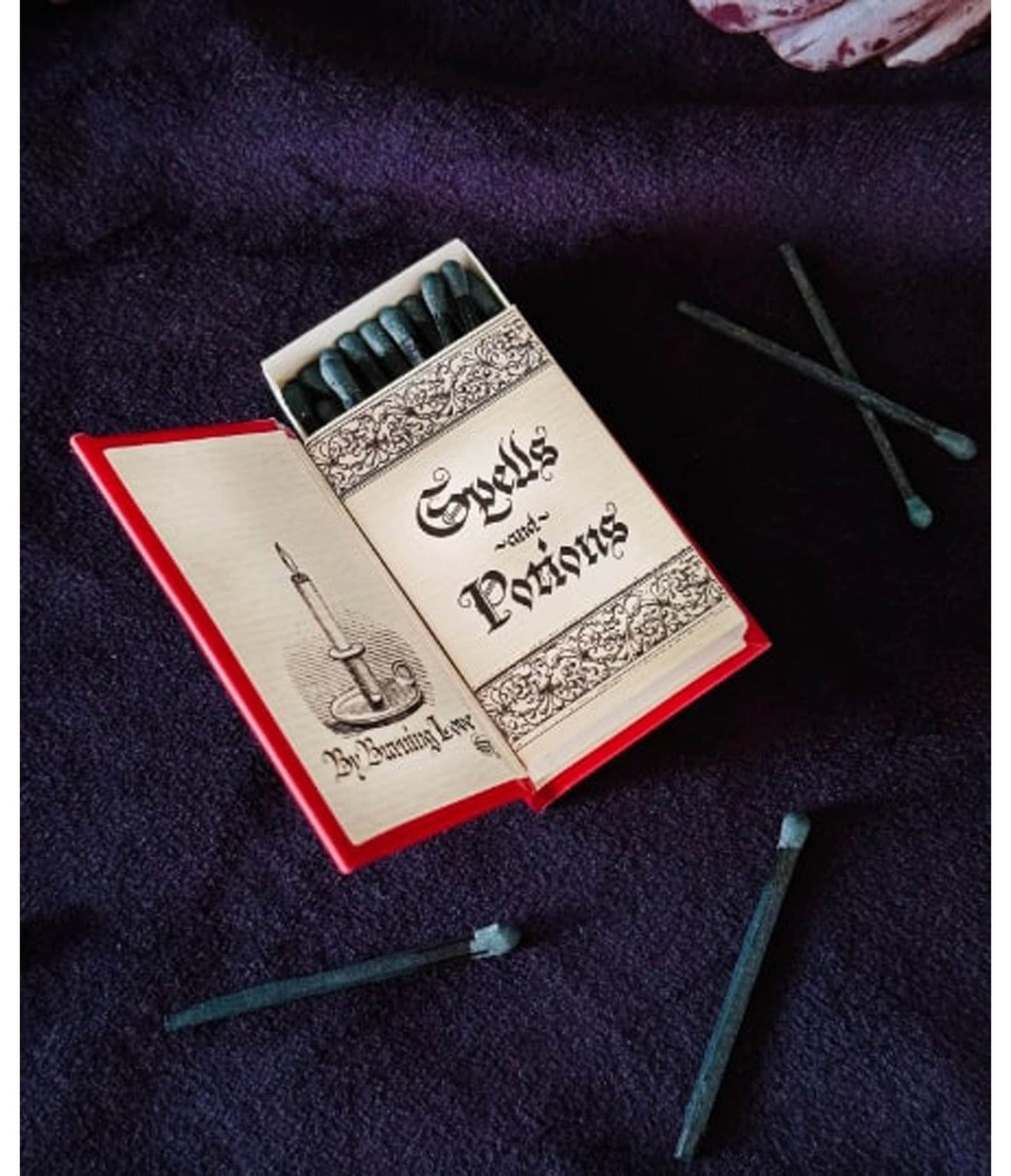 Spellbook Matches - Unique Vintage - Womens, ACCESSORIES, GIFTS/HOME