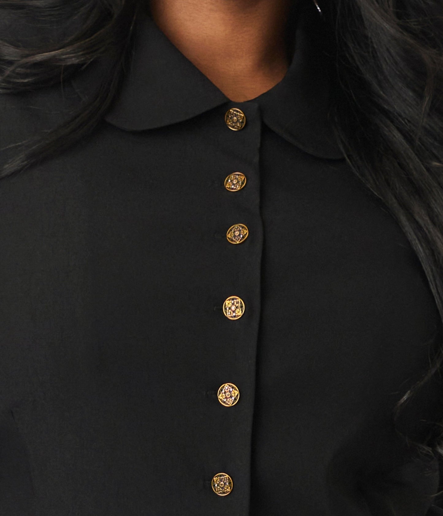 Unique Vintage Plus Size Black Peplum Jacket - Unique Vintage - Womens, TOPS, OUTERWEAR