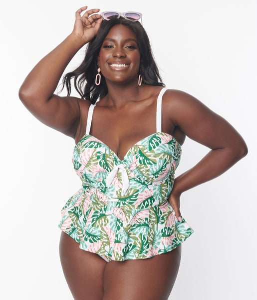 Plus size tankini swimsuits shop