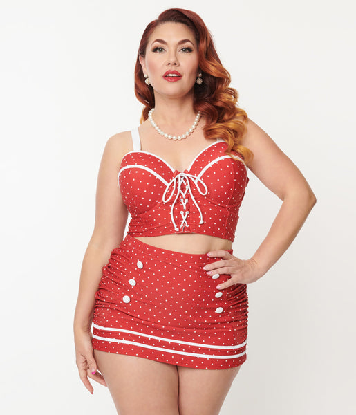unique-vintage-plus-size-red- unique-vintage-plus-size-red-