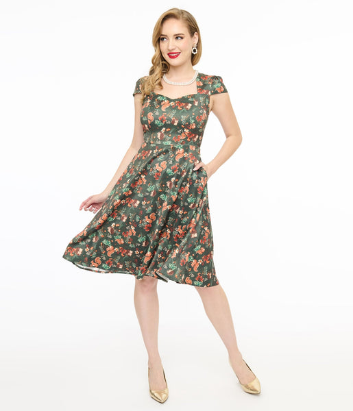 【AMERI VINTAGE】DRESS CGZL221642_Red_1_first_grande.