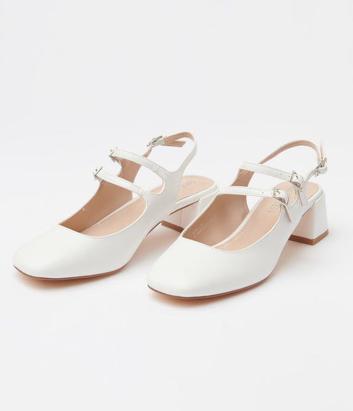 セリーヌJudy leather double strap mary jane slingback CELINE JUDY DOUBLE STRAP MARY JANE SLINGBACK IN PATENT