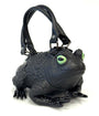 Windy Willow Black & Green Glow in the Dark Eye Toad Bag