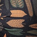 Black & Bali Hai Tropical Print Cutout Romper - Unique Vintage - Womens, BOTTOMS, ROMPERS AND JUMPSUITS