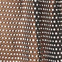 Black Mesh & Silver Rhinestone Headscarf - Unique Vintage - Womens, ACCESSORIES, FLAPPER