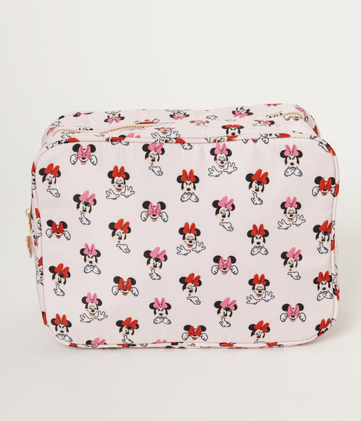 Cakeworthy Pink Minnie Mouse Expression Zip Pouch