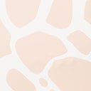 Kingdom & State Beige & White Giraffe Print Swim Top - Unique Vintage - Womens, SWIM, TOP
