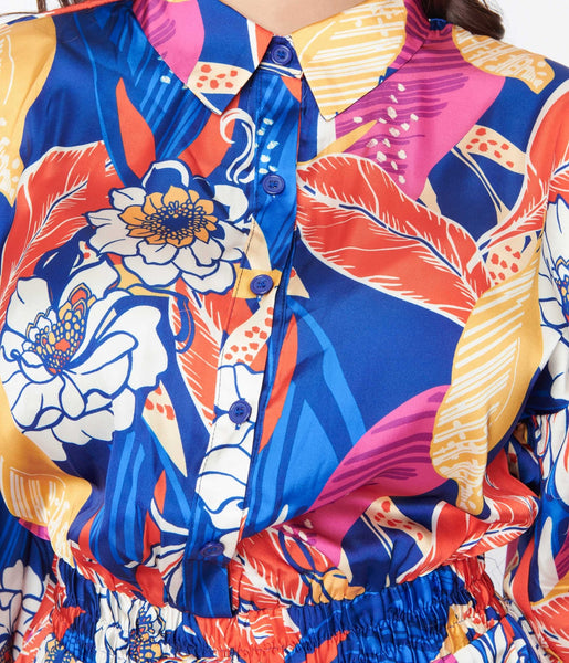 Bold print jumpsuit 2025